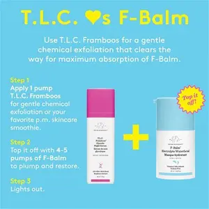 Drunk Elephant T.L.C. Framboos Glycolic Night Serum (Various Sizes) - 50Ml