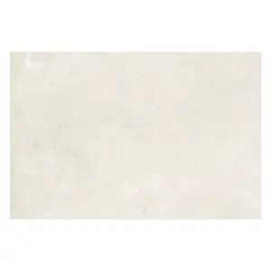 Zen Matt Ivory Concrete Effect Porcelain Outdoor Tile - Pack of 10, 5.4m² - (L)900x(W)600mm