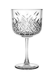 Queensway Home & Dining 500ml Large Cocktail Drinking Glasses Wine Martini Long Stem Set of 8