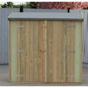 Garden Value 6 ft. W x 3 ft. D Storage Shed