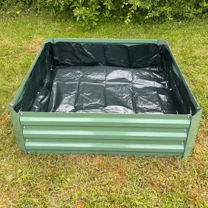 Liner for Metal Raised Vegetable Bed in Green (100cm x 30cm)