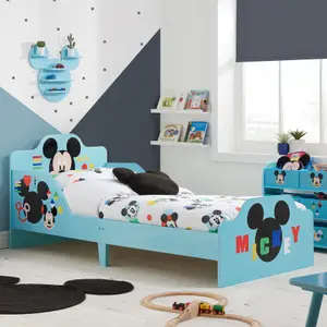 Disney Mickey Mouse Shelf In Blue