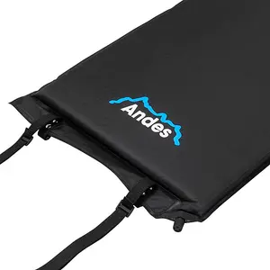 Andes Inflatable Mat with Pillow BLACK