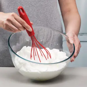 Zeal Silicone Balloon Whisk, Red