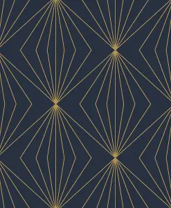 Diamond Vector Geometric Unpasted Wallpaper