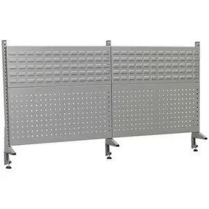 1735mm Back Panel Assembly - Suitable for ys02560 Steel Industrial Workbench