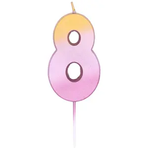 Pioneer Europe Number Pick Candle Rose Gold/Ombre (One Size)