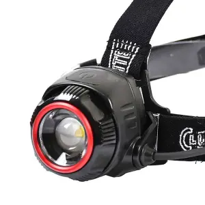 Clulite Focus2Go Pro Head Torch - Rechargeable Head Torch HL540 - 1030 Lumen