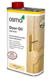 Osmo Door Oil - Satin - Clear - 1 Litre