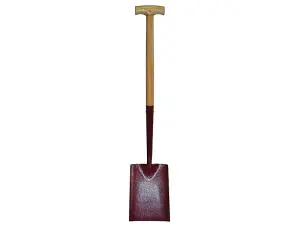 Faithfull RI26-PF000STH Solid Socket Shovel Square No.000 T-Handle FAISS000T