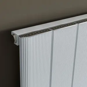 Agadon Athens Designer Aluminium Radiator 1800 x 470 mm White