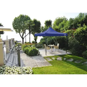 Durable 2x2m Blue Pop-Up Gazebo for Outdoor Events with Heavy Duty Frame