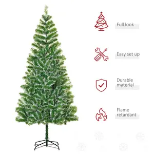 Artificial Spruce Christmas Tree 7ft.