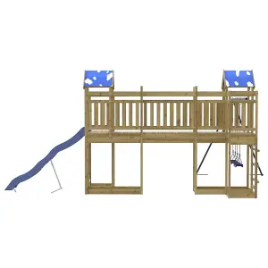 Berkfield Outdoor Playset Impregnated Wood Pine