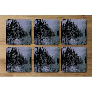 Square 6 Piece Coaster Set (Set of 6)