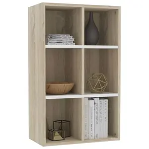 Gardinier Book Cabinet 66 x 30 x 98 cm Engineered Wood Dark Brown