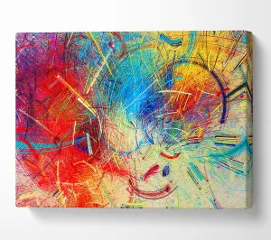 Whirlwind 2 Canvas Print Wall Art - Medium 20 x 32 Inches