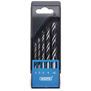 Draper Brad Point Drill Bit Set (5 Piece) 12424