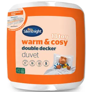 SILENTNIGHT WARM AND COSY DUVET - 18 TOG - DOUBLE