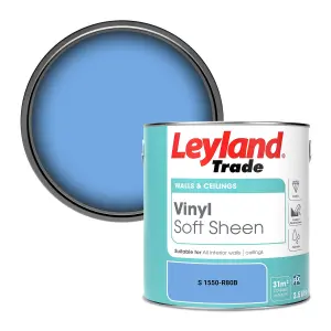 Leyland Trade Vinyl Soft Sheen Walls & Ceilings Emulsion Paint (S 1550-R80B) - 2.5L