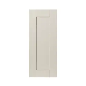 GoodHome Verbena Painted natural ash Matt cashmere Shaker Highline Cabinet door (W)300mm (H)715mm (T)20mm