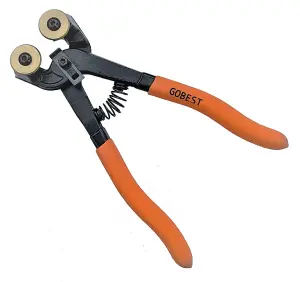 GOBEST hand tile cutter pliers 200mm for mosaic and glass tiles YG8X (GB-0031)