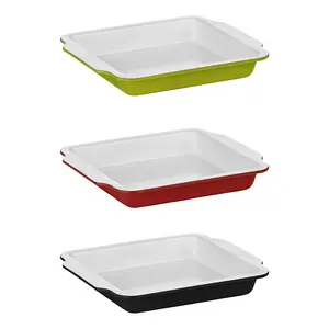 Maison by Premier Ecocook Lime Green Carbon Steel Baking Dish