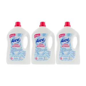 Asevi Laundry Detergent Washing Liquid 40 Wash 2.4L (Pack of 3)