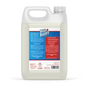 Rug Buddy - Carpet Detergent - Upholstery Shampoo Cleaner Solution Stain Remover - 5 Litre