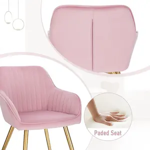 Pelham Upholstered Chair Pink