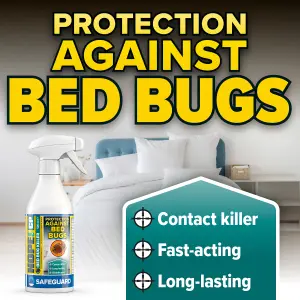 NOPE CP Bed Bug Killer Spray Treatment - 500ml - HSE,  Odourless & Non-Staining for Mattress, Bed Frames, Carpets, Furniture