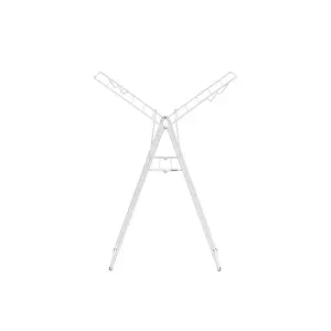 Brabantia White Foldable Laundry Airer, 15m