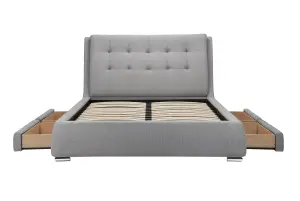 Birlea Mayfair Super King Bed Frame In Grey