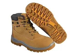 DeWalt Titanium Waterproof Safety Work Boots Tan Honey (Sizes 6-12)