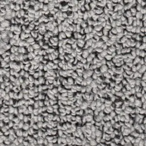 Loop Pile Heavy Duty Carpet Tiles(50X50cm)Flooring Grey. Bitumen Backing Commercial, Office, Shop, Home. 20 tiles (5SQM)