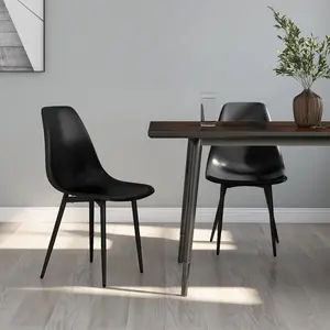 Aylesbury Dining Chair (Set of 2) Black / Light Brown