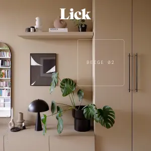 Lick Beige 02 Peel & stick Tester