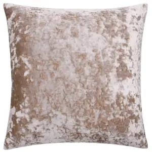 Paoletti Verona Crushed Velvet Feather Rich Cushion