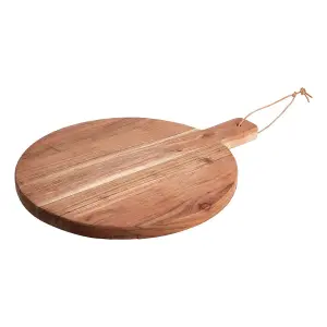 Interiors by Premier Socorro Small Round Acacia Wood Board