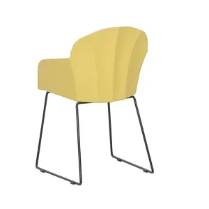 Bridgens Dining Chair (Set of 2) Yellow