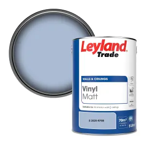 Leyland Trade Vinyl Matt Walls & Ceilings Emulsion Paint (S 2020-R70B) 5L