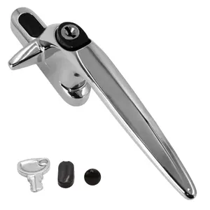 Yale Sparta Cockspur Window Handle - Chrome, Right, 15.5mm