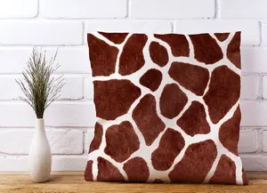 Giraffe Spots Print Cushions 45cm x 45cm