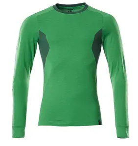 Mascot Accelerate Modern Fit Long-Sleeved T-shirt (Grass Green/Green)  (XX Large)