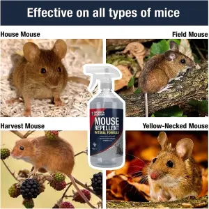 Spear & Jackson Mouse Repellent 2 x 500ml