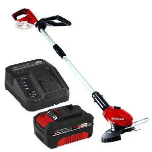 Einhell Power X Change 18v Cordless Grass Trimmer Strimmer 18 Li + 4AH Kit