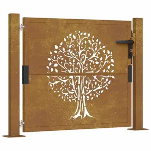 Danina Brown Metal Gate 105x105cm