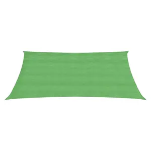 Berkfield Sunshade Sail 160 g/m2 Light Green 3x4 m HDPE