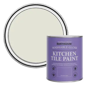 Rust-Oleum Portland Stone Gloss Kitchen Tile Paint 750ml