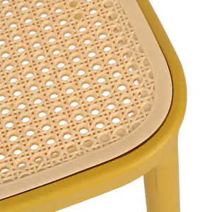 Vernia Stacking Side Chair (Set of 2) Mustard